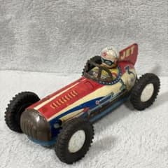 【当時物】昭和レトロ ブリキ JET No3 レーシングカー JET 野村トーイ 当時物】昭和レトロ ブリキ JET No3 レーシングカー JET 野村トーイ