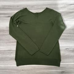 AZUL by moussy Vネック 長袖ニットセーターのサムネイル