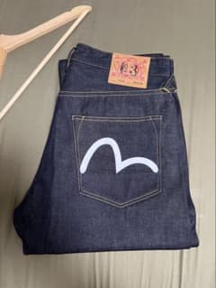 EVISU 2008 36×34 白カモメ セルビッジデニム 旧モデル アメカジ 