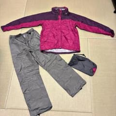 値下げ中【美品、未使用品】Whole Earth レインスーツ 上下セット Mのサムネイル