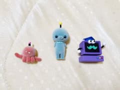 教育番組 フロッキーフィギュア vol.1 3種セット パウル タマ はかせのサムネイル