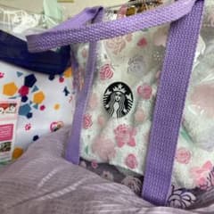 スタバクリアミニトートバックとSAVE PET PROJECTミニトートのサムネイル