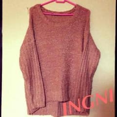 【SALE】INGNI 2way Knitwear ..のサムネイル