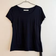 【M-Premier Black】VネックTシャツ／ネイビー／38のサムネイル