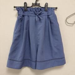 子供用　キュロット　ハーフパンツ、短パン、半ズボン　130