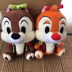 디즈니 봉제 인형 칩 & 데일