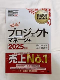 情報処理教科書 うかる！ プロジェクトマネージャ 2025年版のサムネイル
