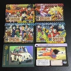 リ*ツ様 【収集引退】ドラゴンボール カードダス No.285+海外製5枚