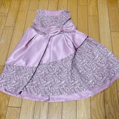 ピンク リボン付きドレス 100cmのサムネイル