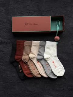 ロロピアーナ　Loro Piana カシミヤソックス6点セット ロロピアーナ Loro Piana カシミヤソックス6点セット - メルカリ
