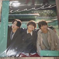 timelesz because 限定盤、初回AB、タワレコフリーペーパーのサムネイル