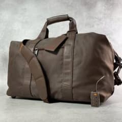 美品 TUMI 2way 斜め掛け 大容量 ボストンバッグ ブラウン - メルカリ