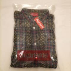 supreme basket weave plaid shirt 2023ssのサムネイル