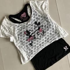 Disney ミッキーミニーTシャツMサイズのサムネイル