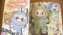 正規品　ラブブ　マカロン　グリーン　LABUBU MACARONのサムネイル