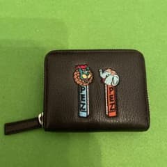 PEZ(ペッツ)×perche(ペルケ)×ear】コラボジャバラ折り財布 黒 - メルカリ