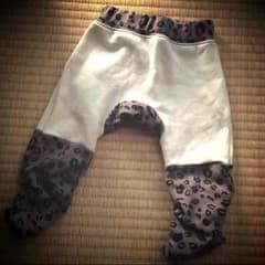 70 裏起毛 ヒョウ柄 パンツのサムネイル