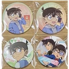 名探偵コナン 江戸川コナン 缶バッジ 4個セット - メルカリ