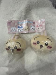ちいかわ　もちもちフェイスマスコット　ガチャガチャ　うさぎ　2個セットのサムネイル