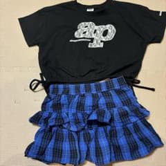 ANAP KIDS Tシャツ スカート　120cm 2枚セット　９月１３日　削除のサムネイル