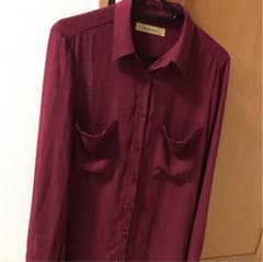 難あり  シフォンブラウスのサムネイル