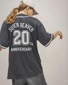 割引あり 未使用 Super Beaver 20周年記念 ベースボールシャツ 黒