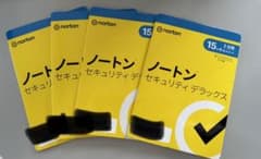 【未開封】ノートン セキュリティデラックス４枚のサムネイル