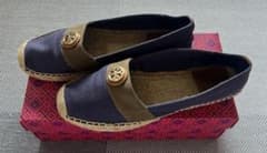 TORY BURCH エスパドリーユ ネイビー カーキ 9のサムネイル