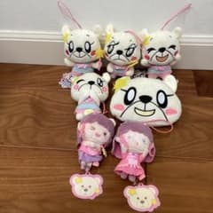 大森靖子 ナナちゃん パスケース ポーチ マスコット ぬいぐるみ まとめ売り 大森靖子 ナナちゃん パスケース ポーチ マスコット ぬいぐるみ まとめ