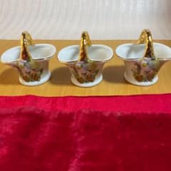 陶器 ミニバスケット置物・飾り・小物入れ | Mercari
