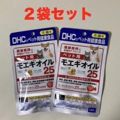 DHCモエギオイル2袋　プロラクト鉄タブ2箱 DHC】ペット用 モエギオイル 60粒入×2袋 - メルカリ