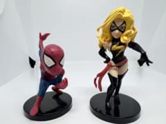 워코레 Marvel 스파이더맨 미즈 마블 피규어 2장 세트
