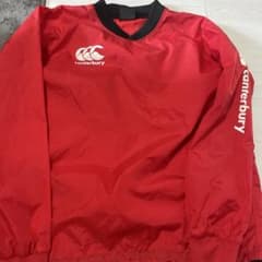 Canterbury 赤 ウォームアップウェア セット Canterbury ウォームアップウェア レッド - メルカリ
