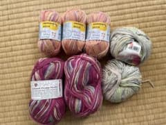 毛糸　ソックヤーン詰め合わせのサムネイル