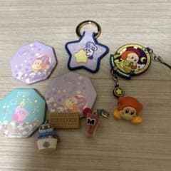 커비 아크릴 키 체인 세트