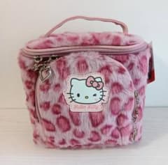 ハローキティ　ギャルネコ　バニティポーチ　ピンクのサムネイル