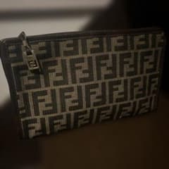 オールド FENDI FF セカンドバッグ 35年前 ビンテージ フェンディ オールド FENDI FF セカンドバッグ 35年前 ビンテージ フェンディ