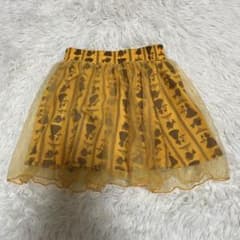 중고 디즈니 미녀와 야수 하의 스커트 키즈 110cm