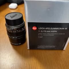 Leica apo-summicron-m 75mmF2 ASPH 11637のサムネイル