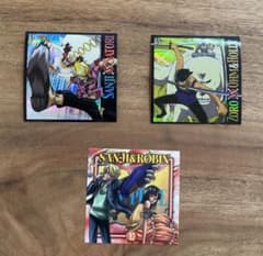 ワンピース シール 森永ウエハース 3枚セット - メルカリ