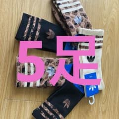 adidas アディダス ソックス 5足セット　シンプル　靴下のサムネイル