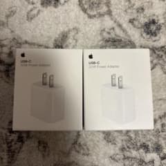 Apple 20W USB-C 電源アダプタ ２個セットのサムネイル