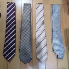 アオキ　ネクタイ　LES mues ４本セットのサムネイル