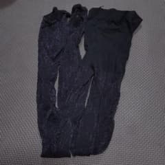 ⑪紫ラメ タイツ型トレンカのサムネイル