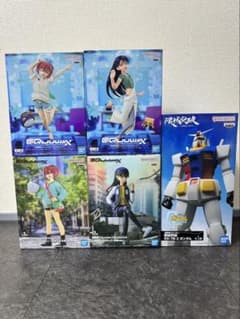 プライズフィギュアまとめ売り　機動戦士ガンダム　新品未開封品5点 5個セット】ガンダム フィギュア 未開封 まとめ売り アマテ ニャアン