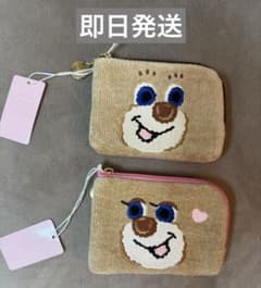 LOVERARY BY FEILER ポーチ 2個セット　ドアップテディ LOVERARY BY FEILER ポーチ 2個セット ドアップテディ - メルカリ