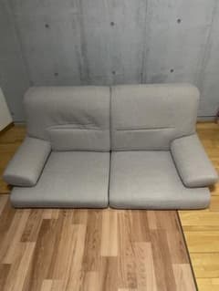 ローソファ　 2人掛け　ニトリ　送料無料　幅:145cm高:70奥行:80cm ローソファ 2人掛け ニトリ 送料無料 幅:145cm高:70奥行:80cm - メルカリ