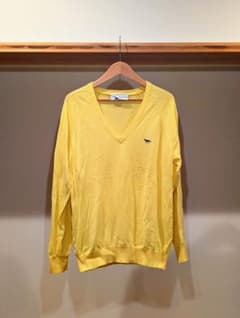 【SALE】KITSUNÉ キツネ　イエロー Vネックニット　ビームス購入