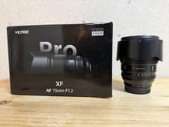 VILTROX XF AF 75mm F1.2 レンズのサムネイル
