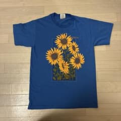 6月中旬までの出品】ひまわり 00s 90s Tシャツ 向日葵 hanes - メルカリ
